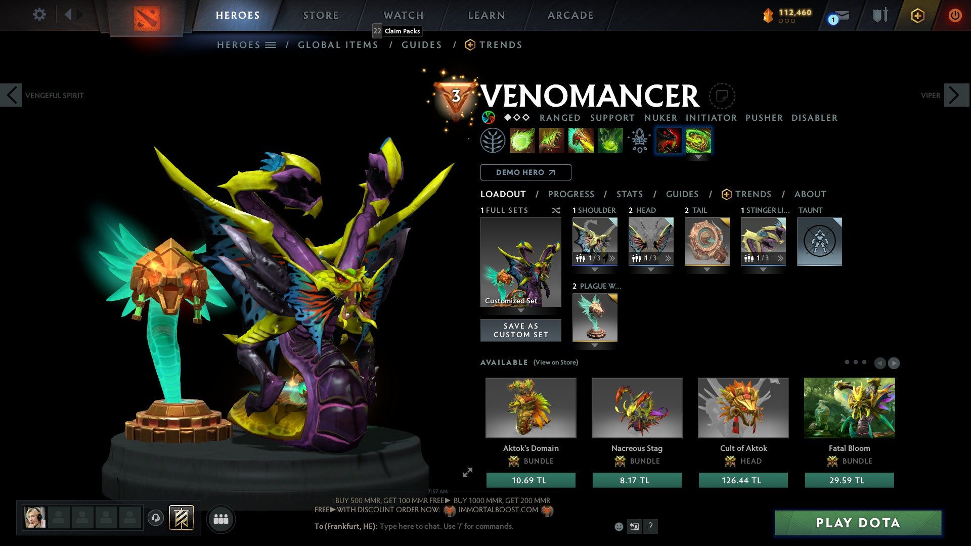 Archon III | MMR: 2621 - Behavior: 9550