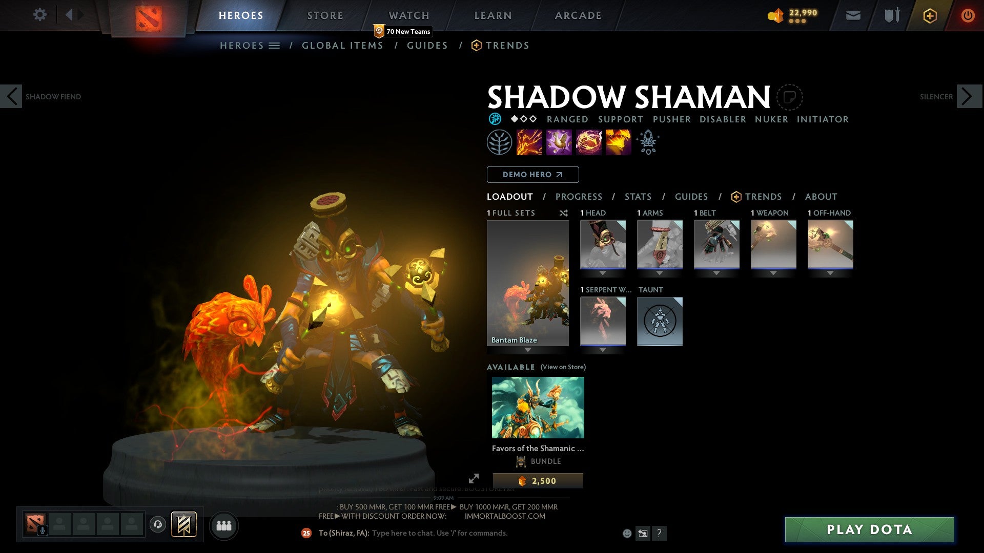 Ancient IV | MMR: 4400 - Behavior: 9835