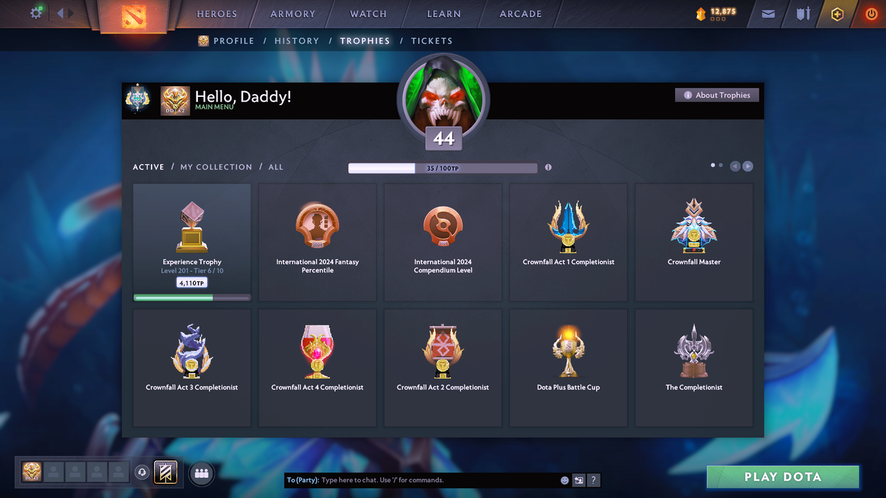 Archon I | MMR: 2315 - Behavior: 8832 - Communication: 8832