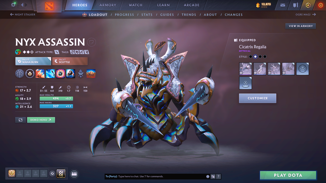 Archon I | MMR: 2315 - Behavior: 8832 - Communication: 8832