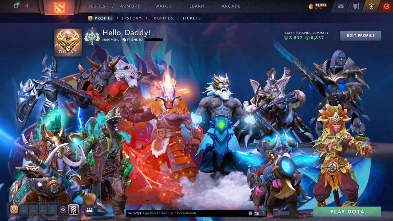 Archon I | MMR: 2315 - Behavior: 8832 - Communication: 8832