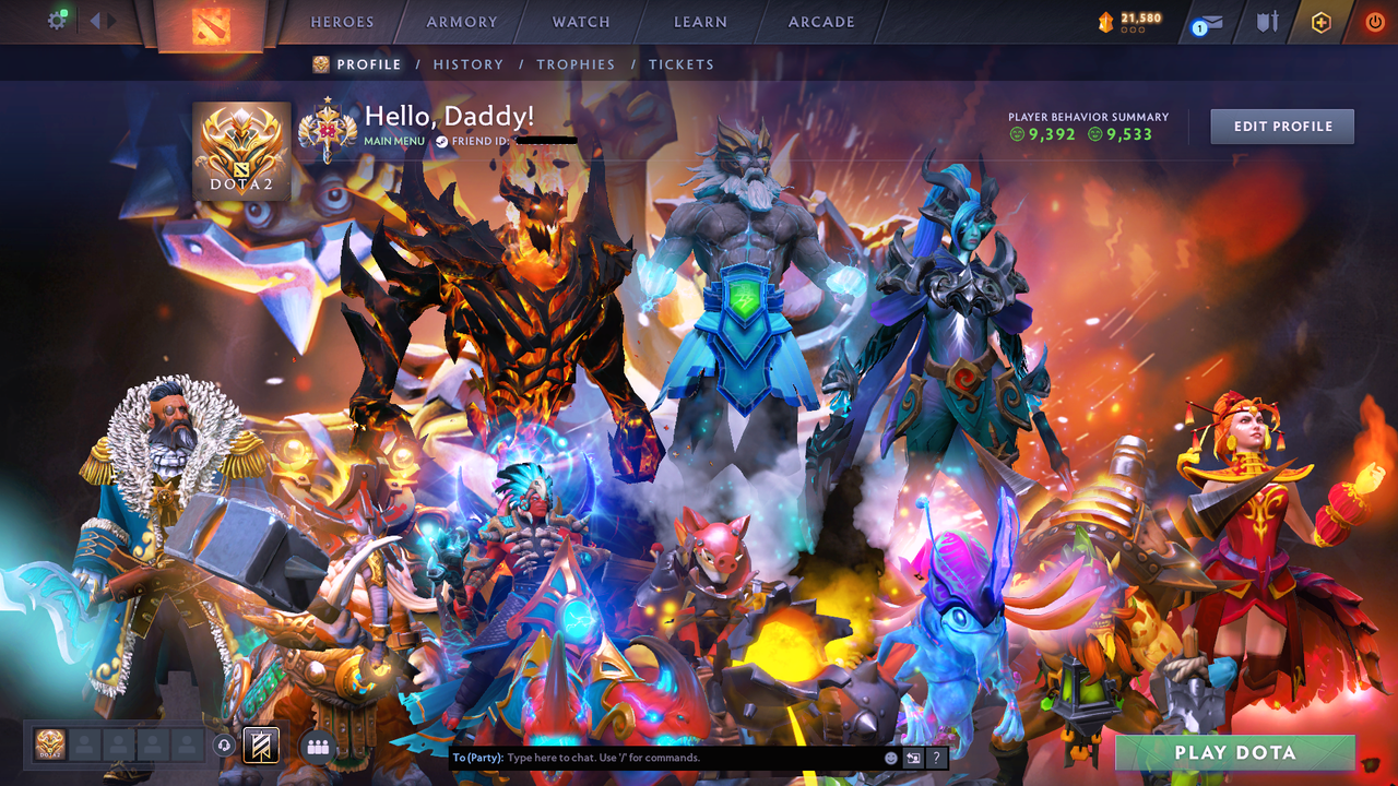 Legend I | MMR: 2990 - Behavior: 9533 - Communication: 9392