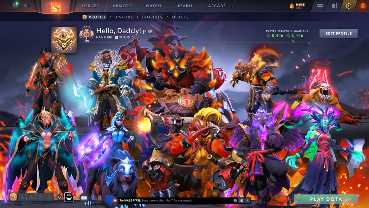 Legend III | MMR: 3452 - Behavior: 8446 - Communication: 8446