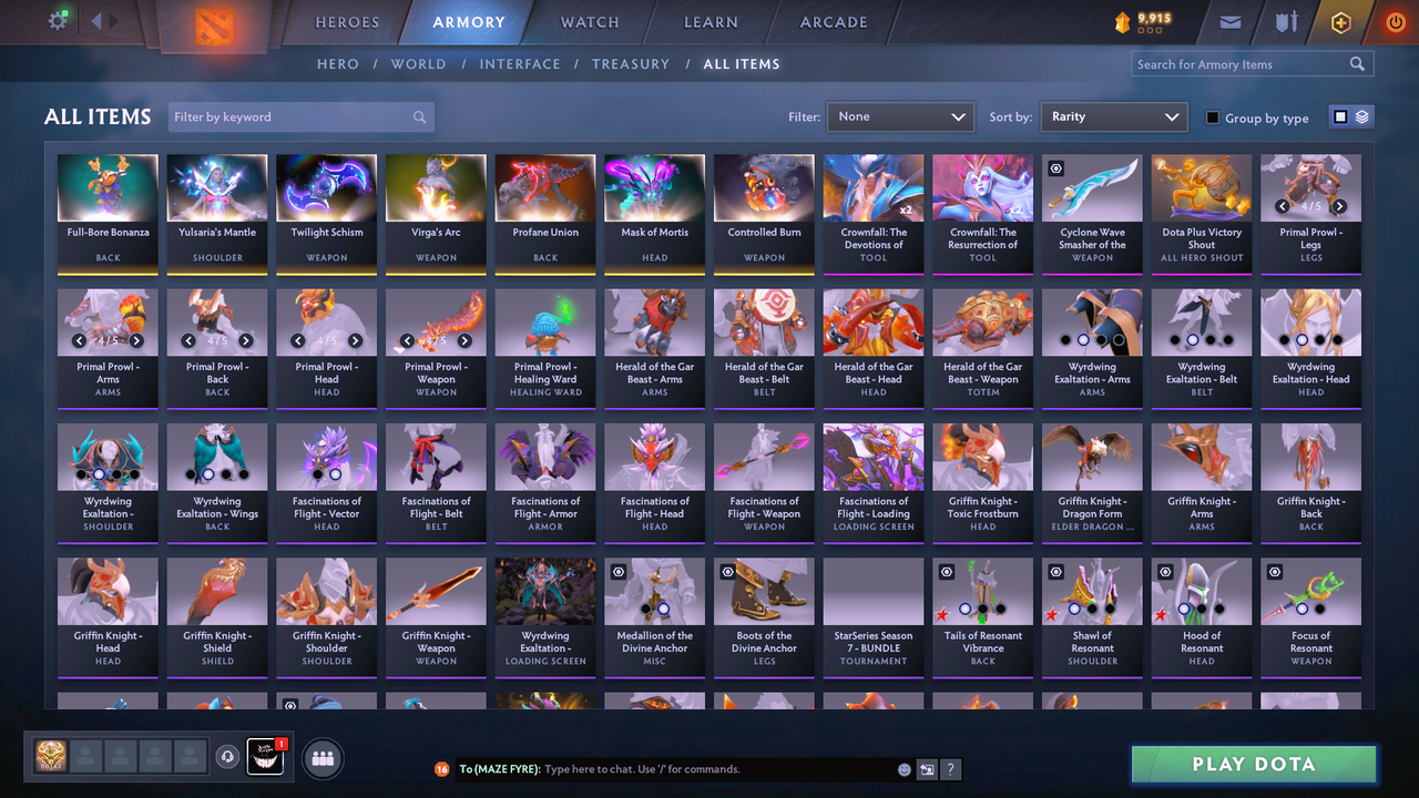 Legend I | MMR: 3452 - Behavior: 8446 - Communication: 8446