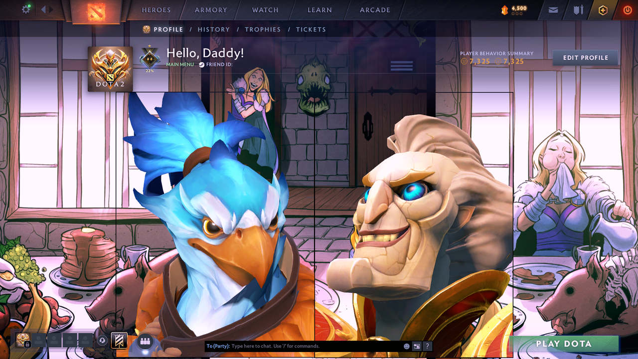 Guardian I | MMR: 805 - Behavior: 7325 - Communication: 7325