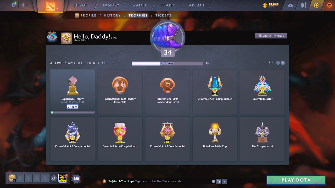 Crusader V | MMR: 2097 - Behavior: 7520 - Communication: 7520