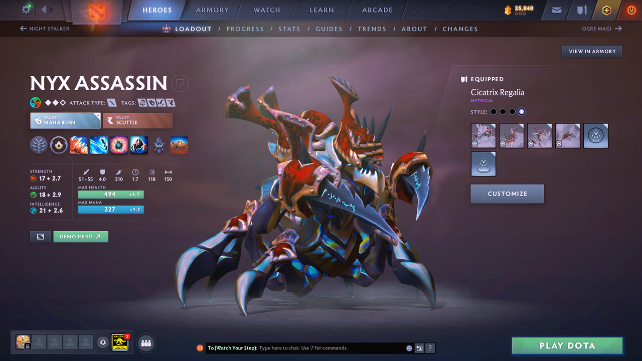 Crusader V | MMR: 2097 - Behavior: 7520 - Communication: 7520