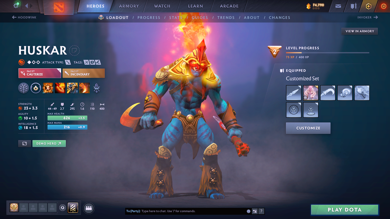 Ancient V | MMR: 4480 - Behavior: 10740 - Communication: 10740