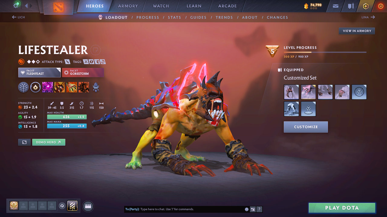 Ancient V | MMR: 4480 - Behavior: 10740 - Communication: 10740