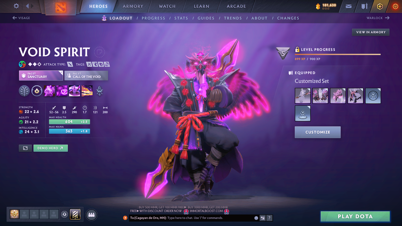 Archon V | MMR: 3069 - Behavior: 10767 - Communication: 10767