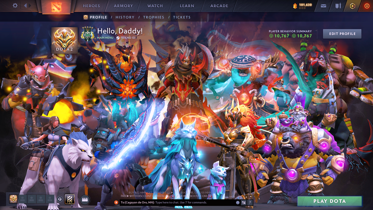 Archon V | MMR: 3069 - Behavior: 10767 - Communication: 10767