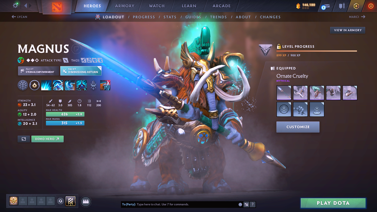 Legend V | MMR: 3748 - Behavior: 11292 - Communication: 11292