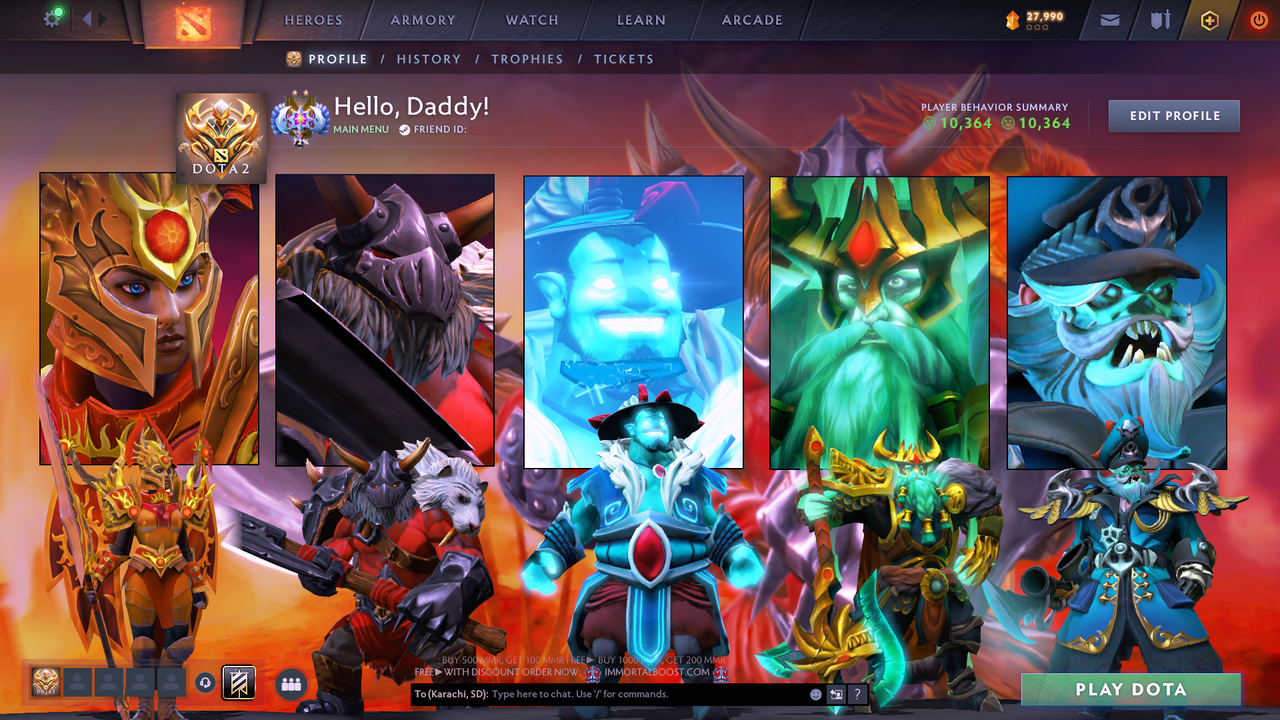 Ancient II | MMR: 4115 - Behavior: 10364 - Communication: 10364