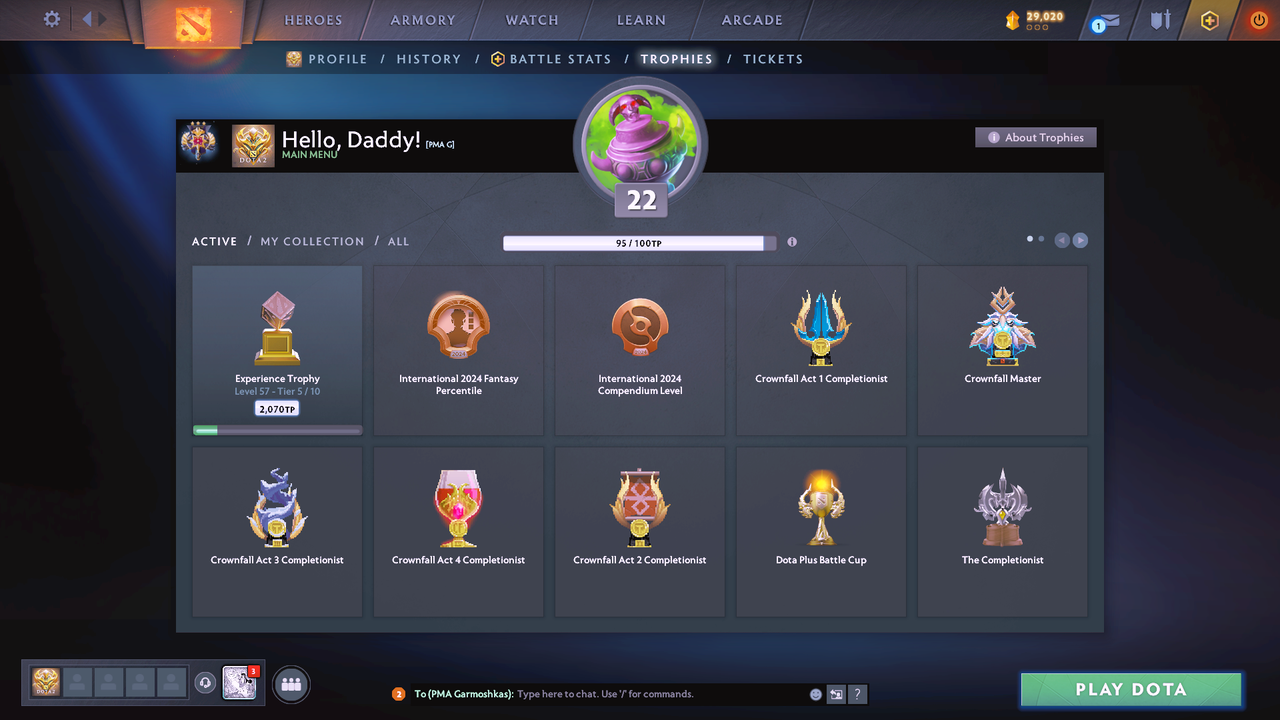 Legend III | MMR: 3308 - Behavior: 8198 - Communication: 8198