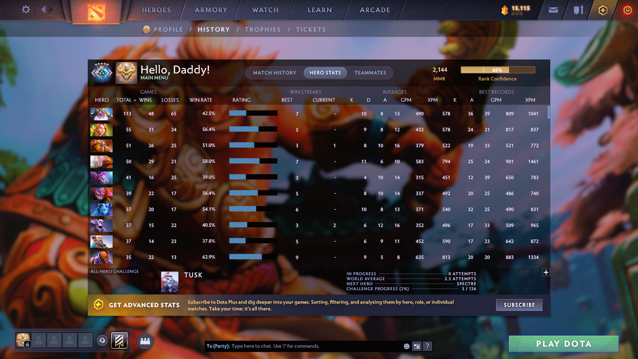 Crusader V | MMR: 2144 - Behavior: 10635