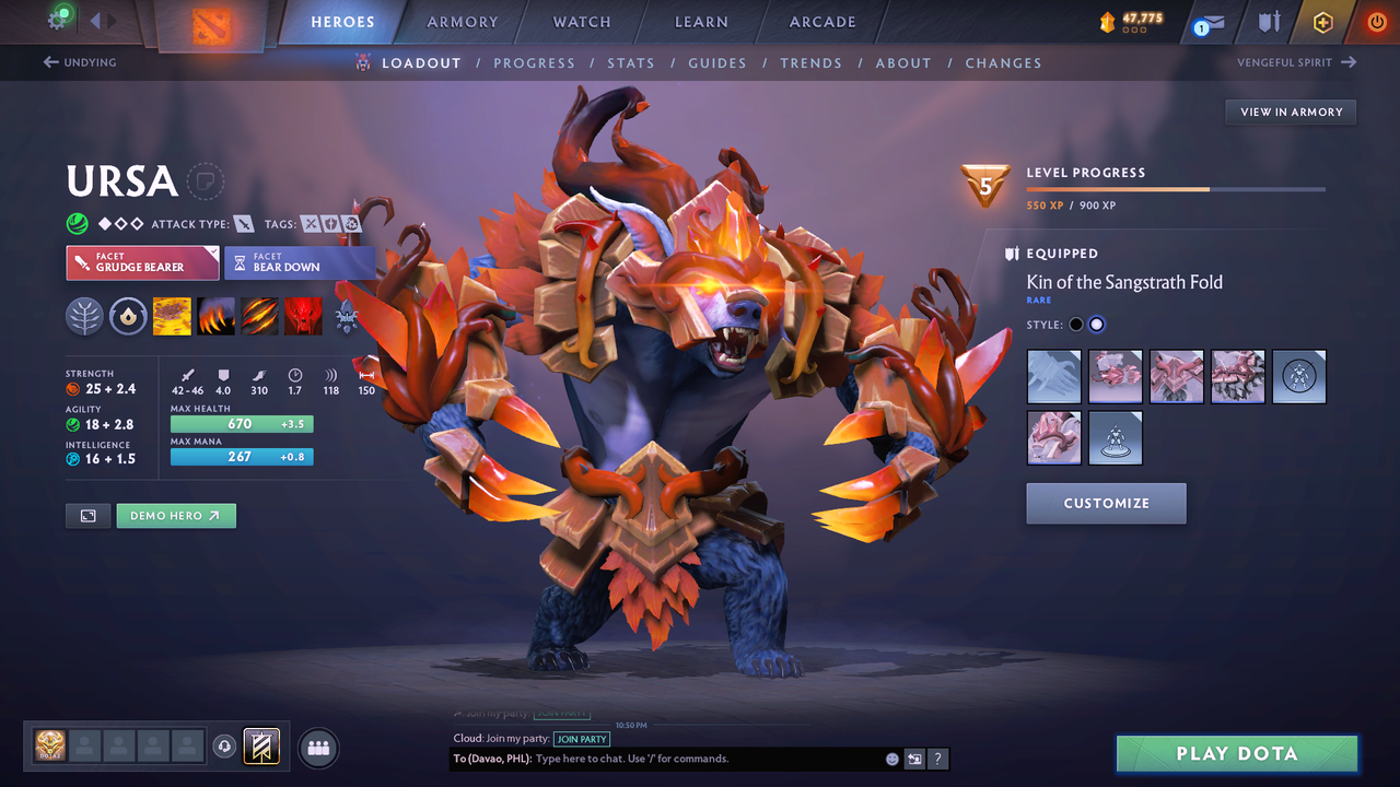 Ancient V | MMR: 4550 - Behavior: 10282 - Communication: 10282