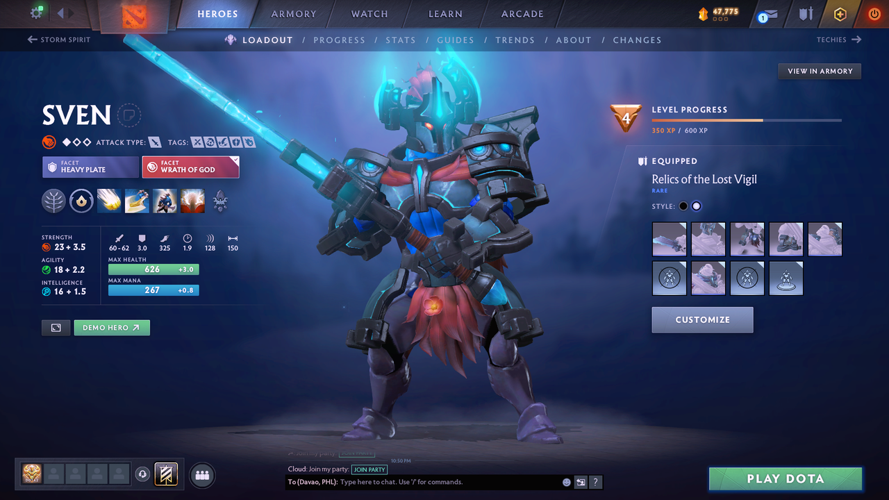 Ancient V | MMR: 4550 - Behavior: 10282 - Communication: 10282