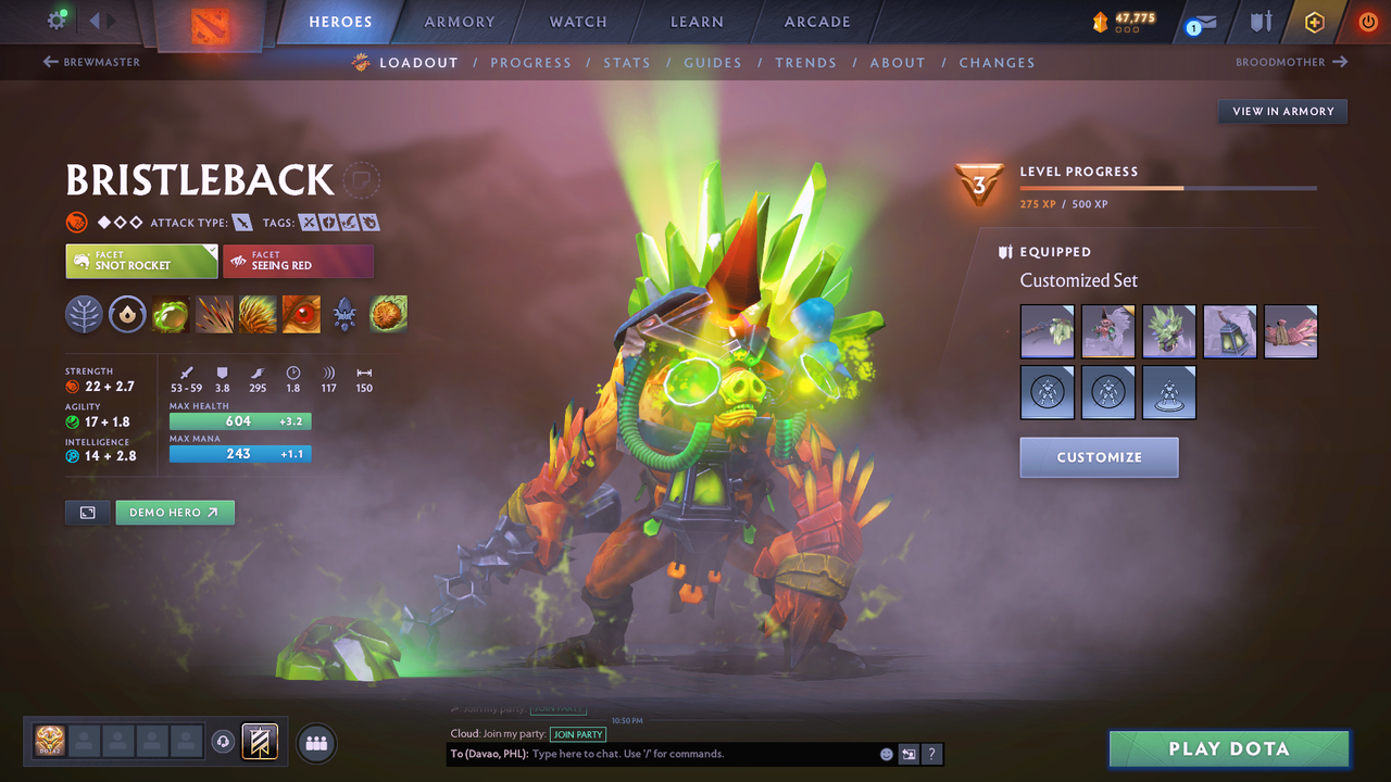 Ancient V | MMR: 4550 - Behavior: 10282 - Communication: 10282