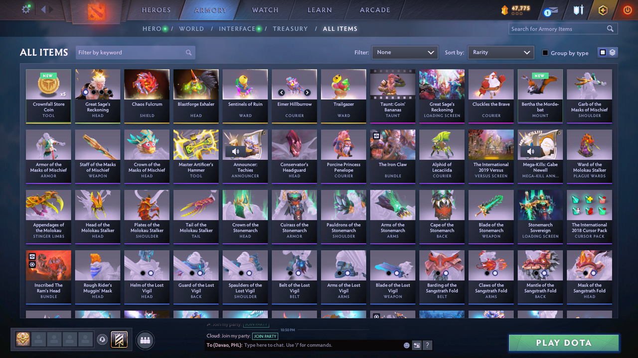 Ancient V | MMR: 4550 - Behavior: 10282 - Communication: 10282