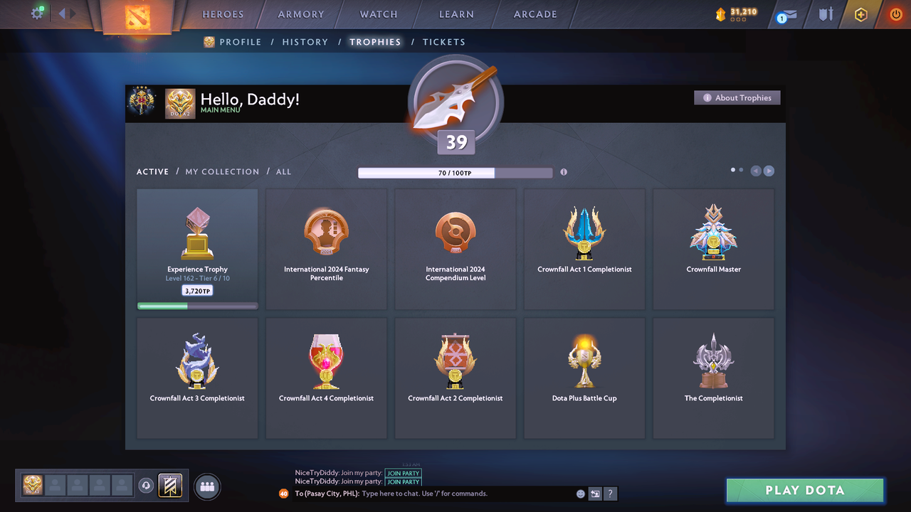 Legend III | MMR: 3540 - Behavior: 10195 - Communication: 10004