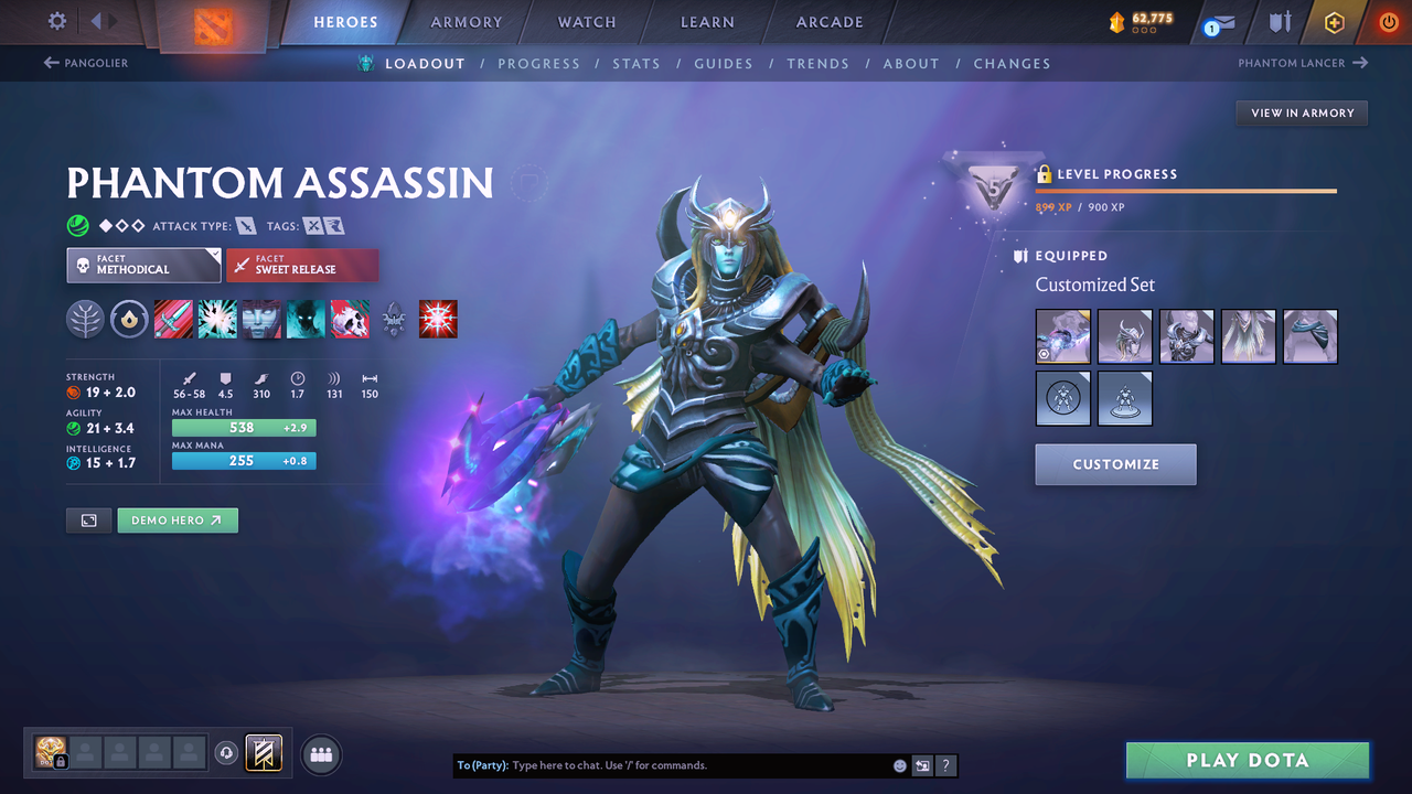 Legend I | MMR: 3194 - Behavior: 7656 - Communication: 7656