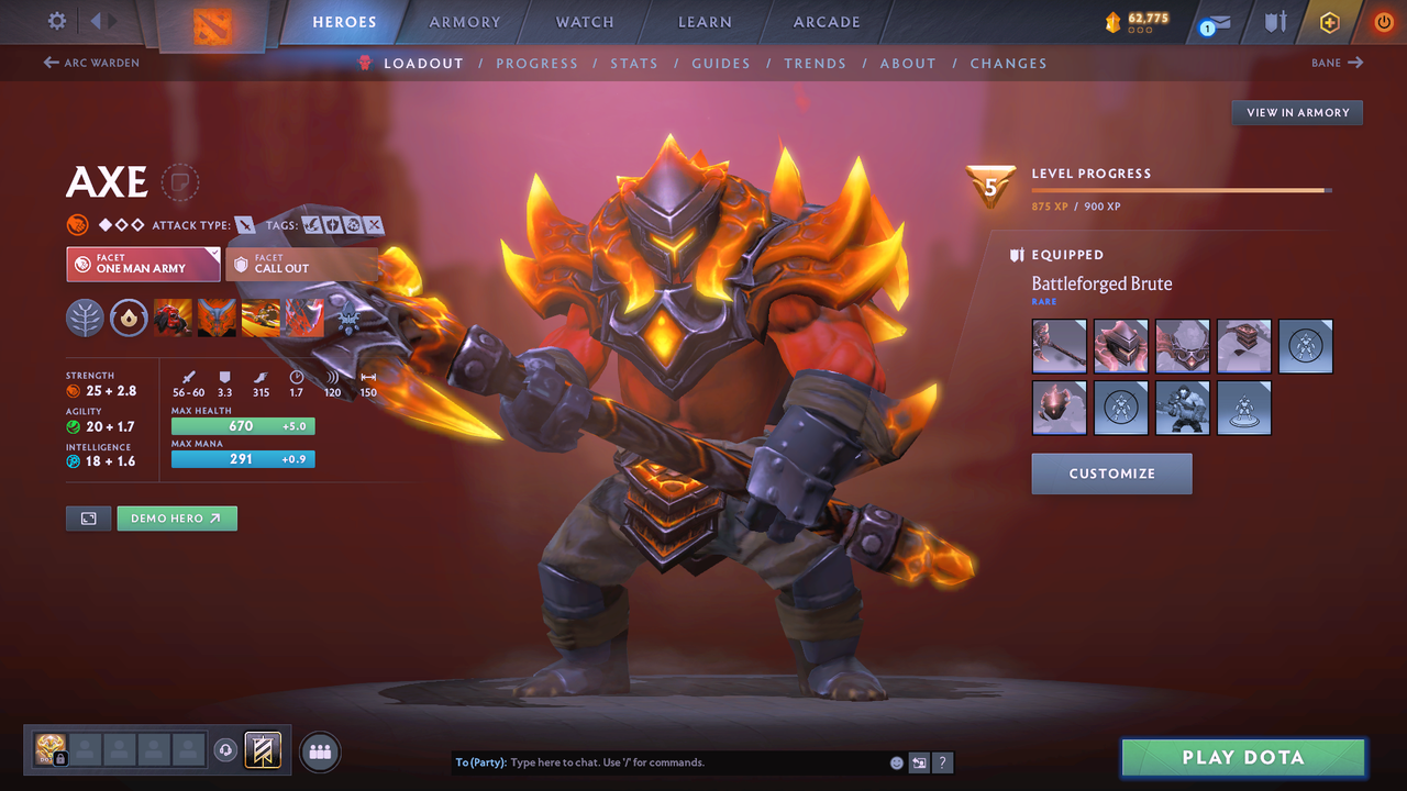 Legend I | MMR: 3194 - Behavior: 7656 - Communication: 7656