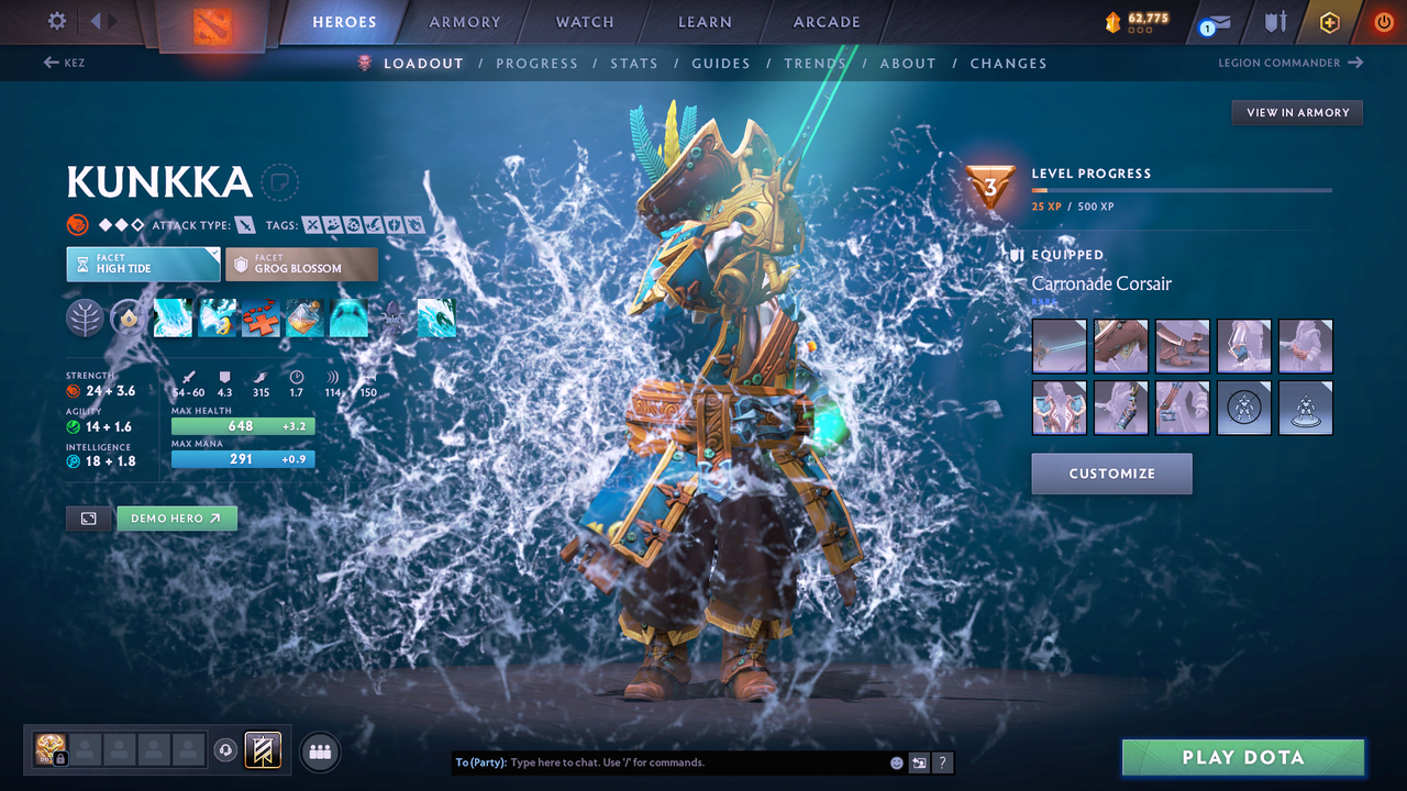 Legend I | MMR: 3194 - Behavior: 7656 - Communication: 7656