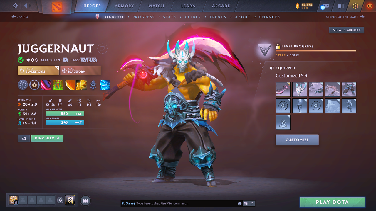 Legend I | MMR: 3194 - Behavior: 7656 - Communication: 7656