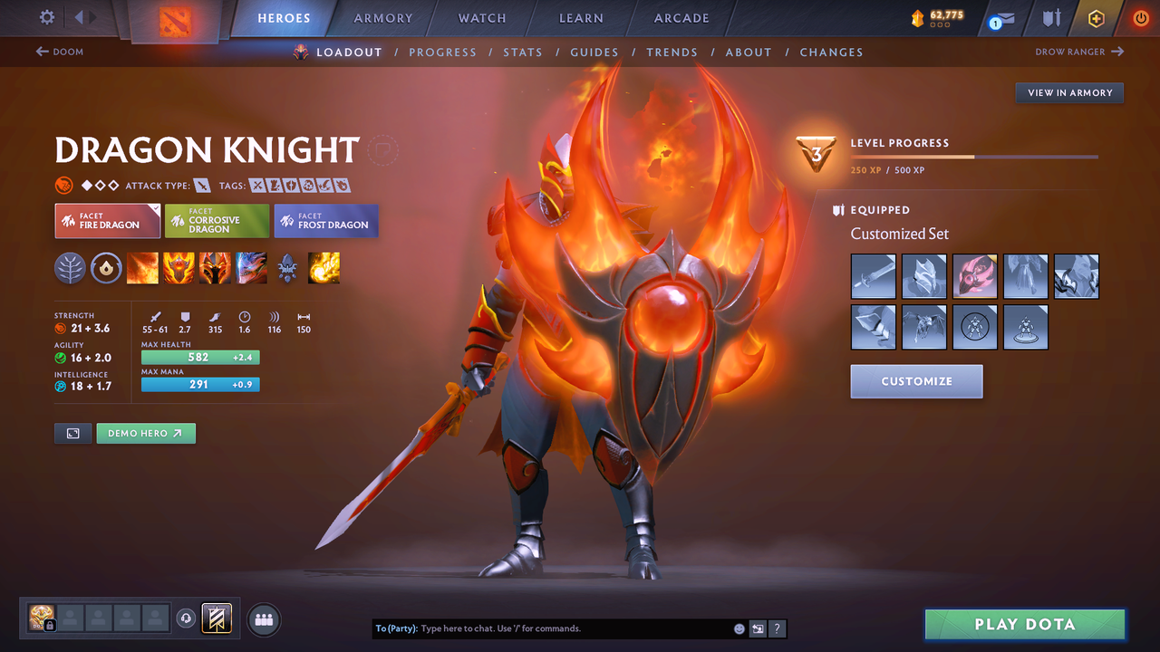 Legend I | MMR: 3194 - Behavior: 7656 - Communication: 7656