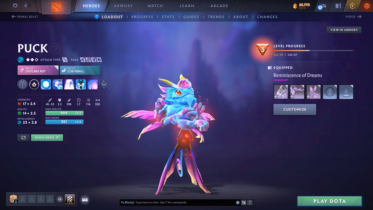 Legend I | MMR: 3194 - Behavior: 7656 - Communication: 7656