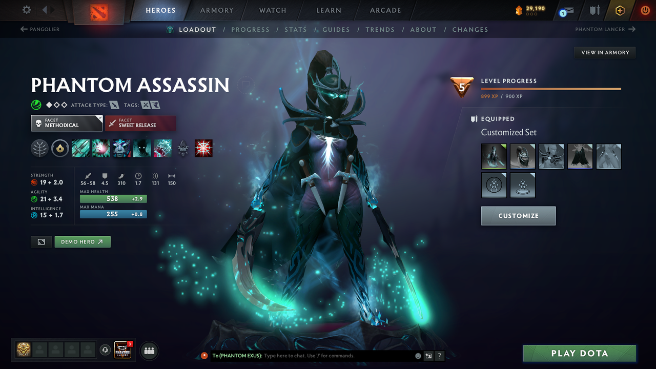 Legend I | MMR: 2959 - Behavior: 10789 - Communication: 10789