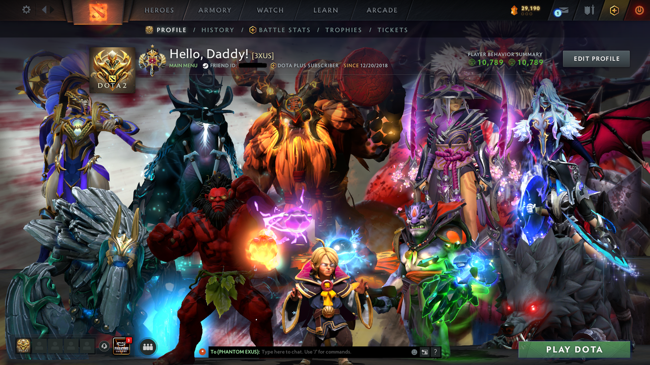 Legend I | MMR: 2959 - Behavior: 10789 - Communication: 10789