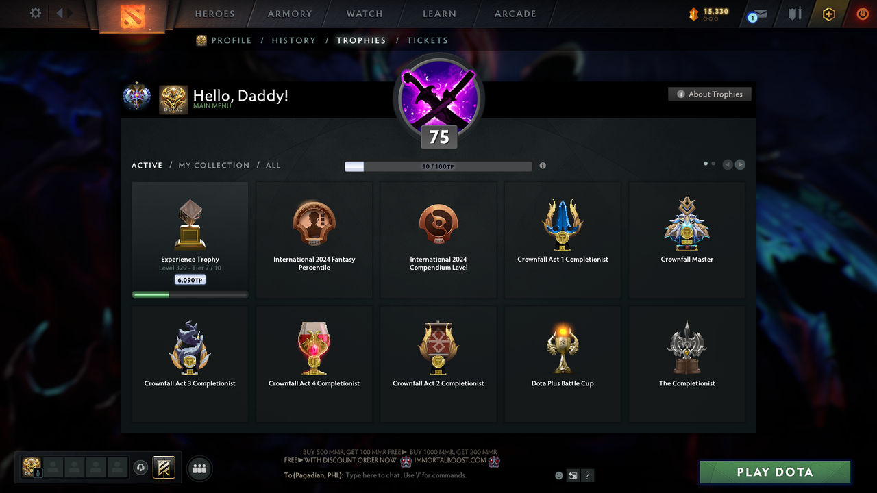 Ancient I | MMR: 3973 - Behavior: 9020 - Communication: 9020