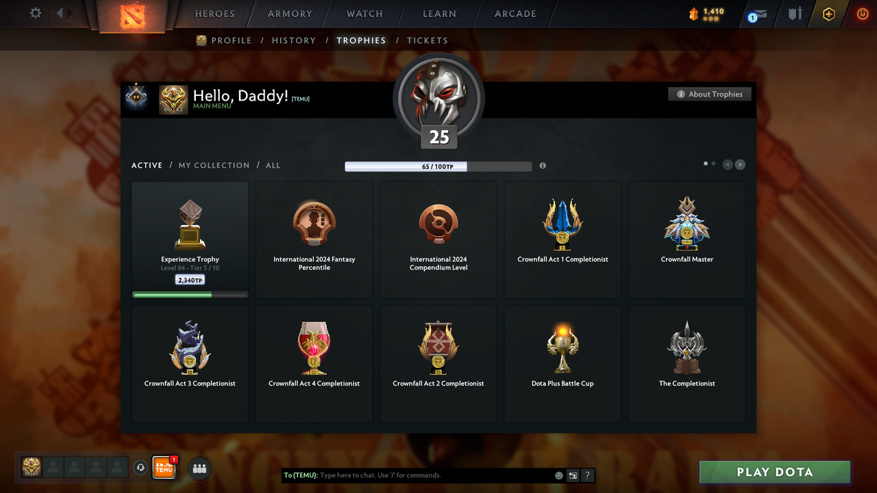 Guardian I | MMR: 884 - Behavior: 11463 - Communication: 11463