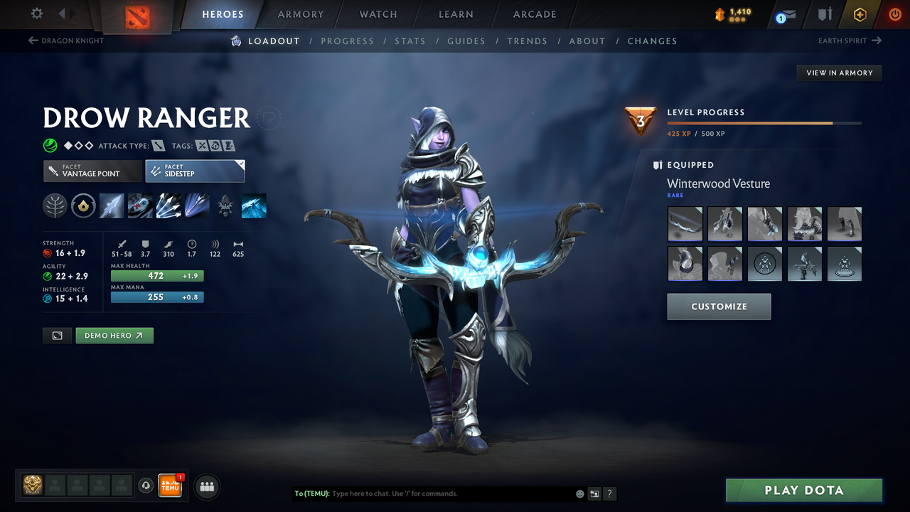 Guardian I | MMR: 884 - Behavior: 11463 - Communication: 11463