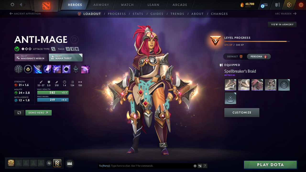 Legend V | MMR: 3609 - Behavior: 10510 - Communication: 10510