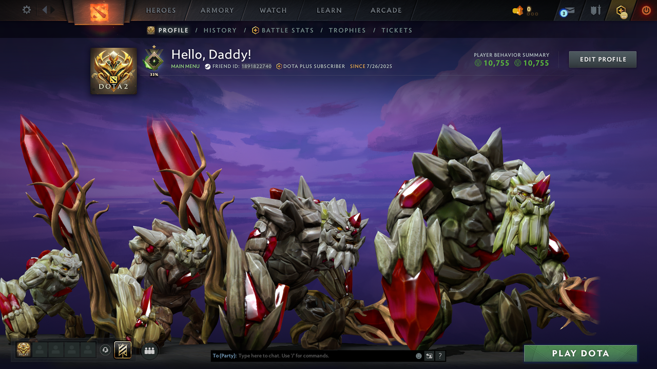 Herald I | MMR: 31 - Behavior: 10755 - Communication: 10755