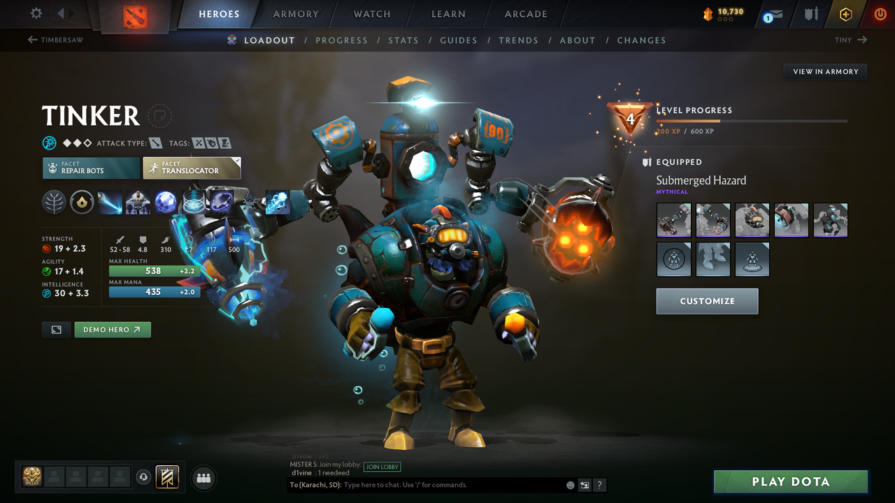 Archon I | MMR: 2265 - Behavior: 10548 - Communication: 10548