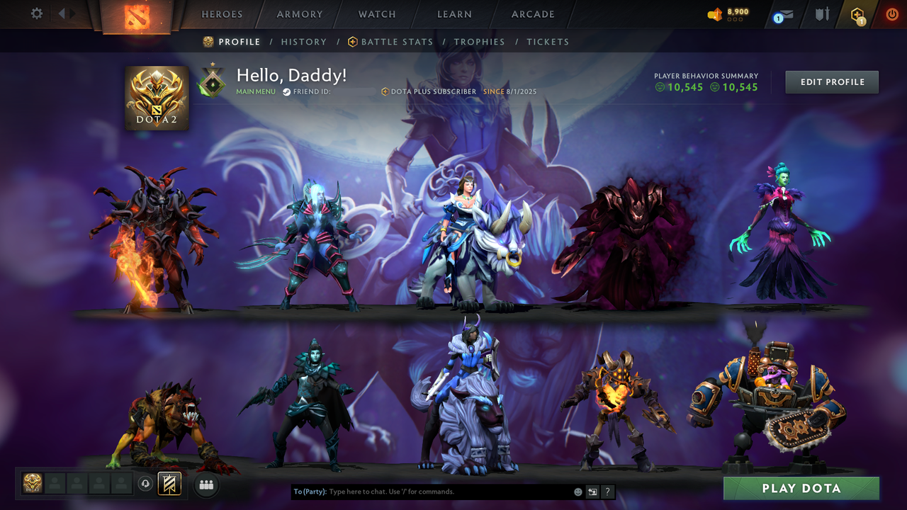 Herald I | MMR: 1 - Behavior: 10545 - Communication: 10545