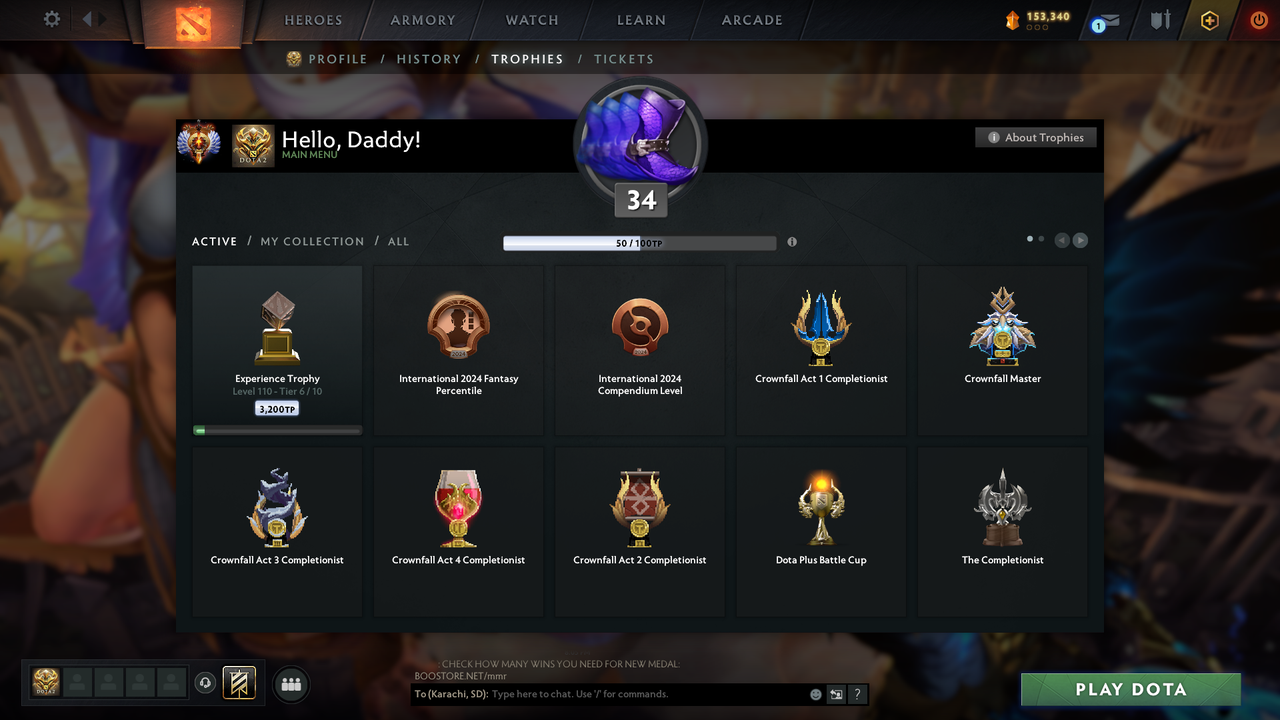 Immortal | MMR: 6200 - Behavior: 11667 - Communication: 11382