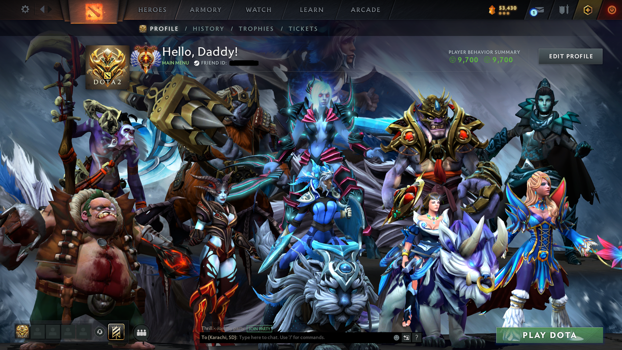 Immortal | MMR: 7034 - Behavior: 9700 - Communication: 9700