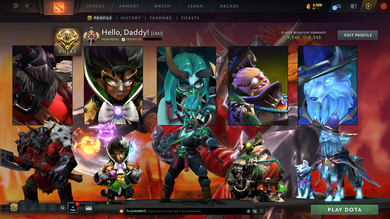 Legend I | MMR: 3017 - Behavior: 9345 - Communication: 9345