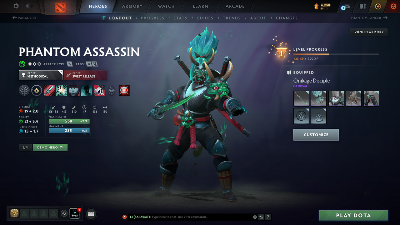 Legend I | MMR: 3017 - Behavior: 9345 - Communication: 9345