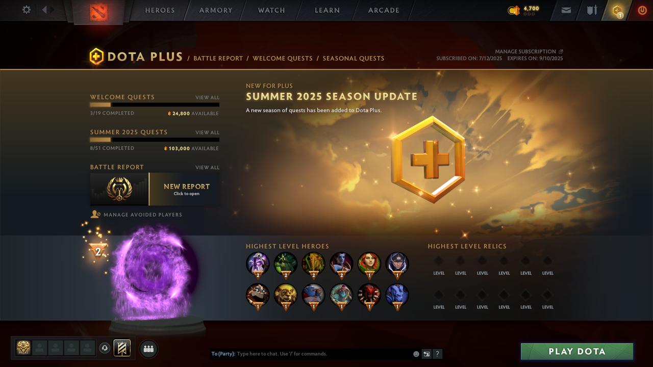 Herald III | MMR: 301 - Behavior: 10980 - Communication: 10980