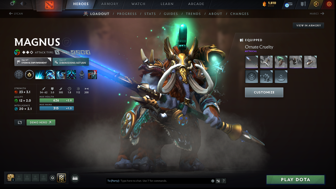 Ancient I | MMR: 3959 - Behavior: 11763 - Communication: 11763