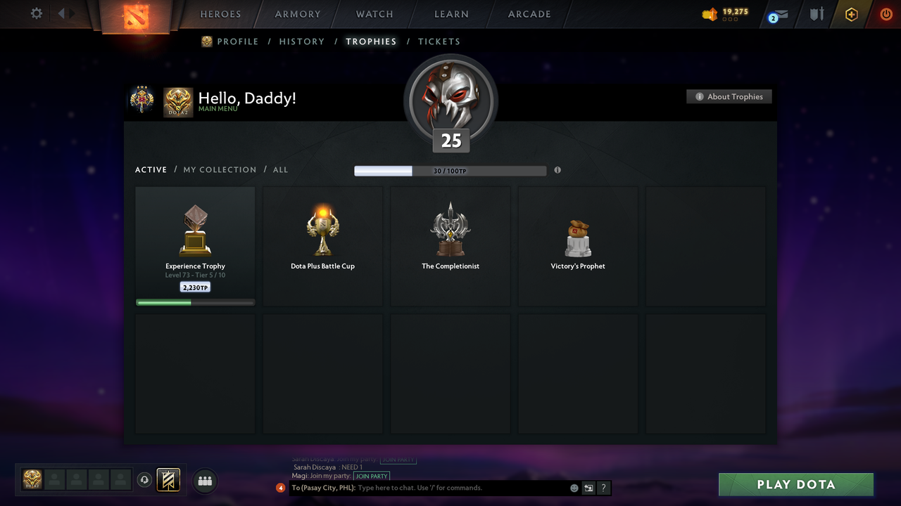 Legend III | MMR: 3409 - Behavior: 8765 - Communication: 8765