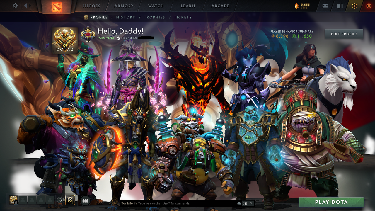 Legend I | MMR: 3148 - Behavior: 11650