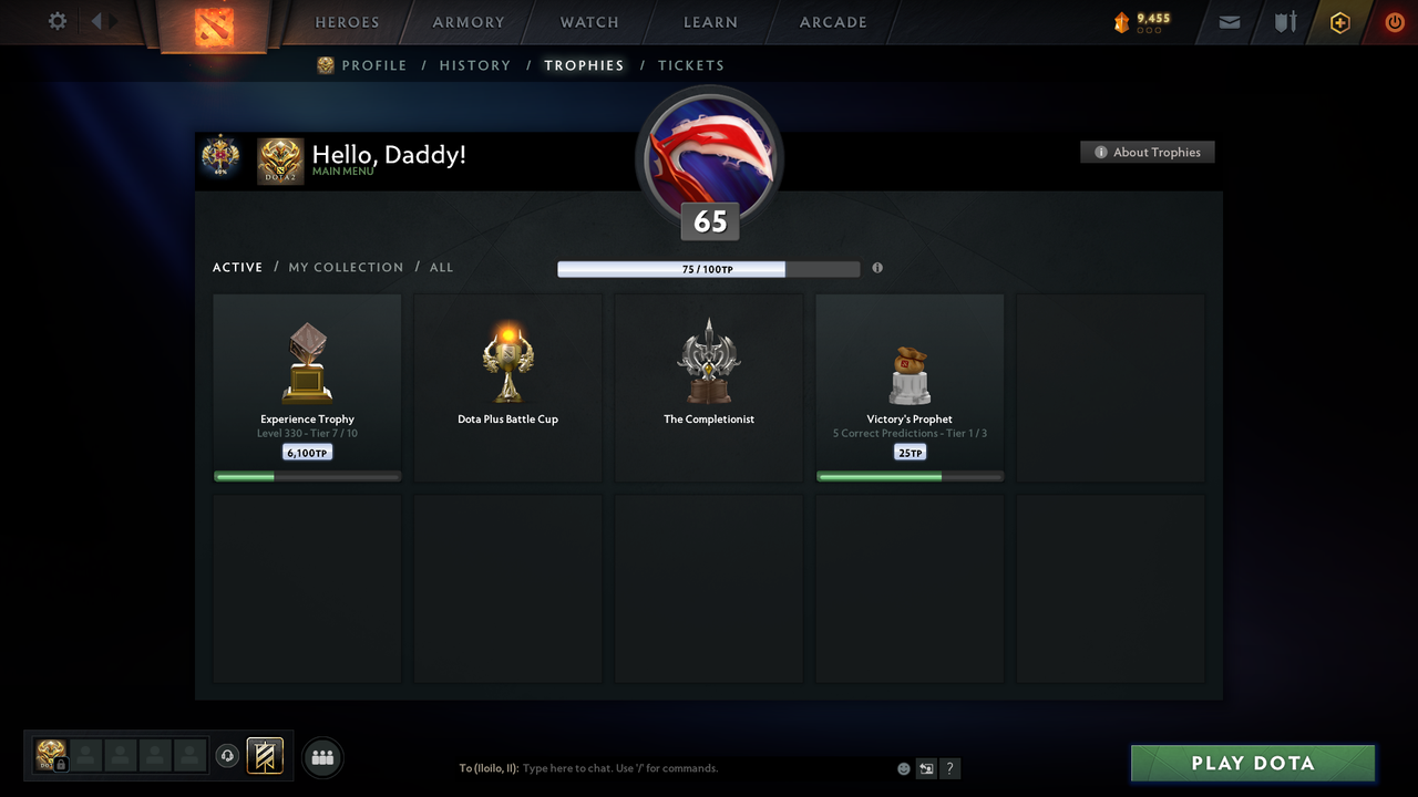 Legend I | MMR: 3148 - Behavior: 11650