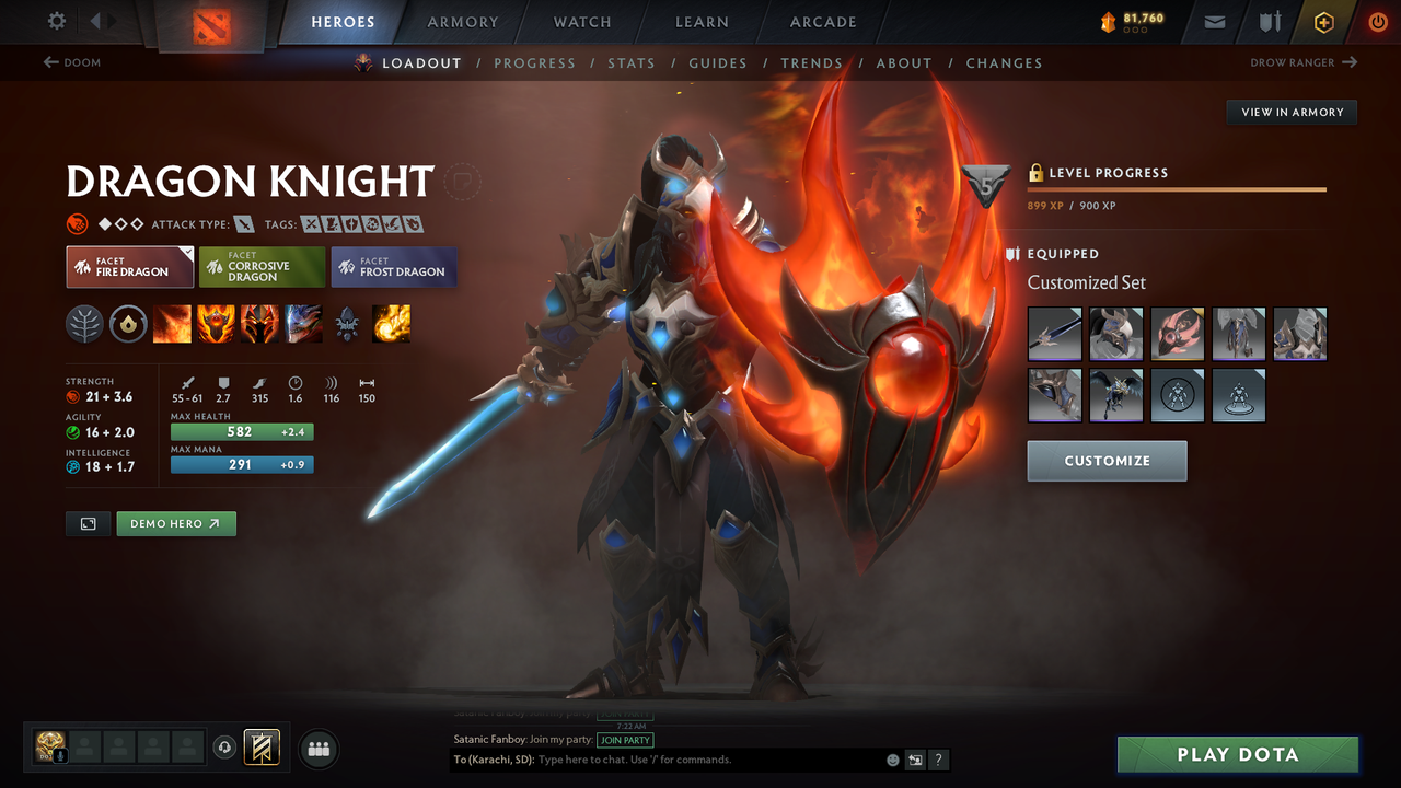 Archon II | MMR: 2476 - Behavior: 10535 - Communication: 10535