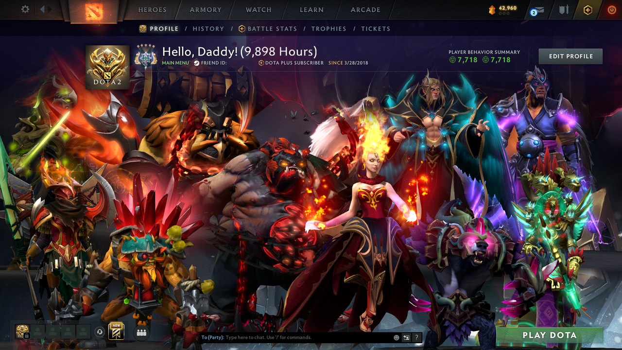 Archon V | MMR: 2872 - Behavior: 7718 - Communication: 7718